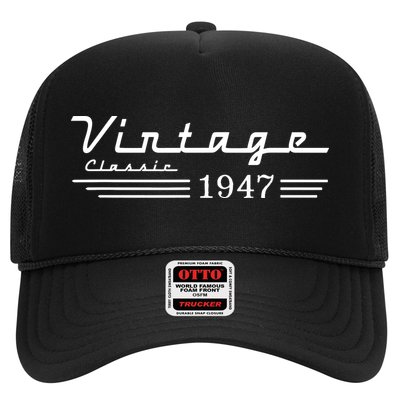 Vintage 1947 75th Birthday Trucker Hat