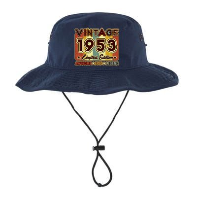 Vintage 1953 70th Birthday Limited Edition Awesome Epic Legend Legacy Cool Fit Booney Bucket Hat