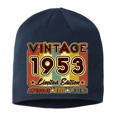 Vintage 1953 70th Birthday Limited Edition Awesome Epic Legend Sustainable Beanie