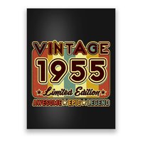 Vintage 1955 70th Birthday Limited Edition Awesome Epic Legend Poster