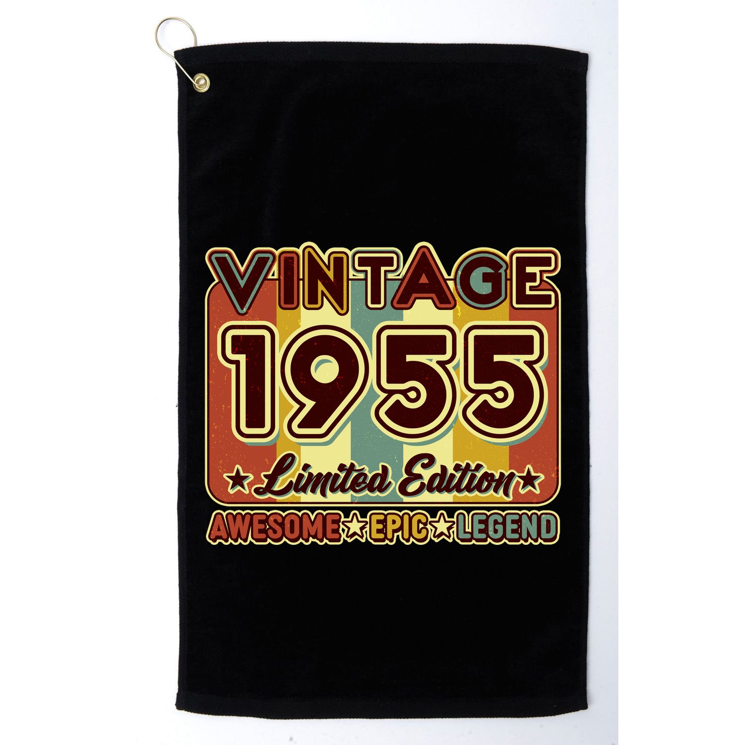 Vintage 1955 70th Birthday Limited Edition Awesome Epic Legend Golf Towel