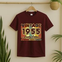 Vintage 1955 70th Birthday Limited Edition Awesome Epic Legend T-Shirt
