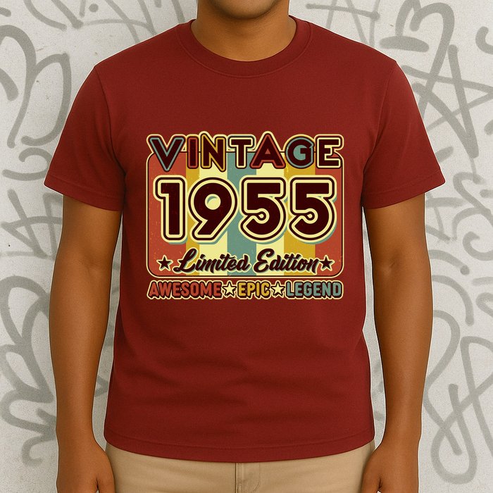 Vintage 1955 70th Birthday Limited Edition Awesome Epic Legend T-Shirt