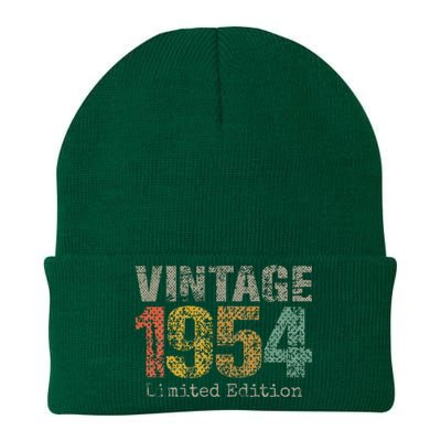 Vintage 1954 70th Birthday Gifts 70 Year Old Knit Cap Winter Beanie