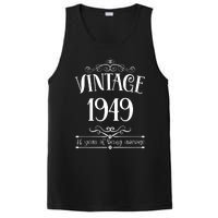 Vintage 1949 76 Years Of Being Awesome 76th Birthday PosiCharge Competitor Tank