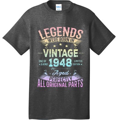 Vintage 1948 76th Birthday Bday 76 Year Old Retro Costume T-Shirt