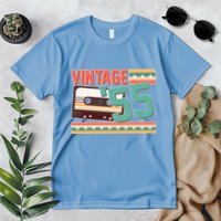 Vintage 1955 70th Birthday Cassette Tape Premium T-Shirt