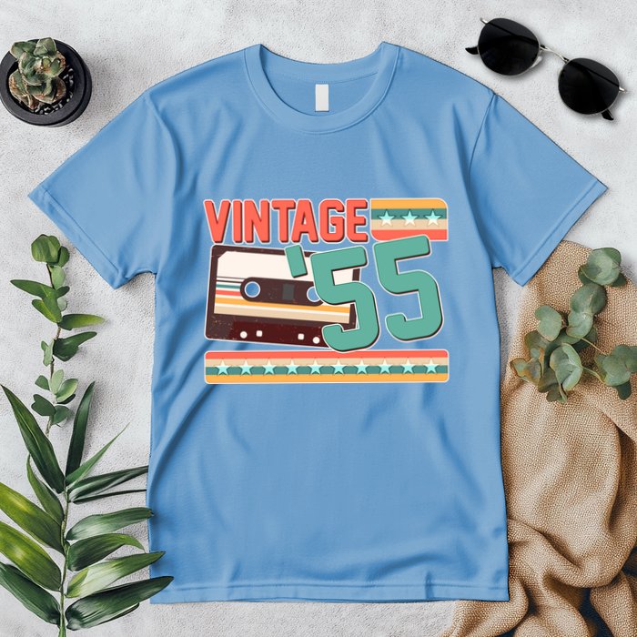 Vintage 1955 70th Birthday Cassette Tape Premium T-Shirt
