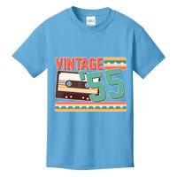 Vintage 1955 70th Birthday Cassette Tape Kids T-Shirt