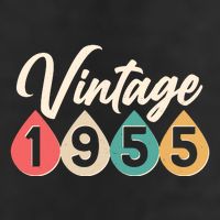 Vintage 1955 70th Birthday Retro Teardrop Design Golf Towel