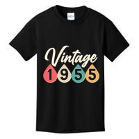 Vintage 1955 70th Birthday Retro Teardrop Design Kids T-Shirt