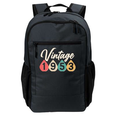 Vintage 1953 70th Birthday Retro Teardrop Design Daily Commute Backpack