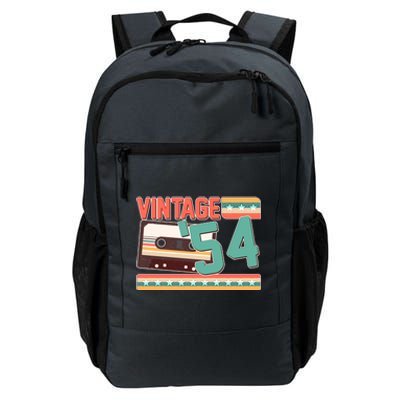 Vintage 1954 70th Birthday Cassette Tape Daily Commute Backpack