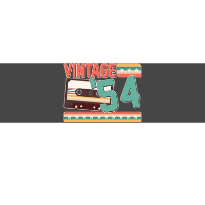 Vintage 1954 70th Birthday Cassette Tape Bumper Sticker