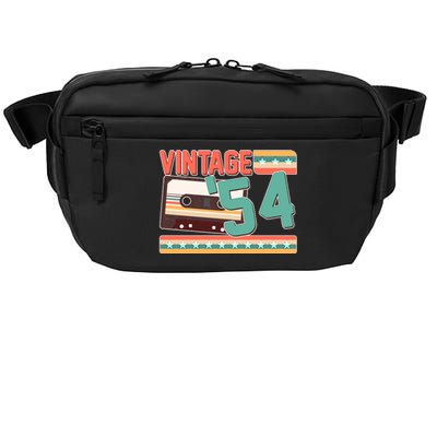 Vintage 1954 70th Birthday Cassette Tape Crossbody Pack