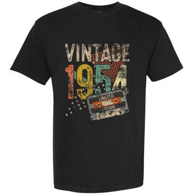 Vintage 1954 70th Birthday Gifts 70 Year Old Garment-Dyed Heavyweight T-Shirt