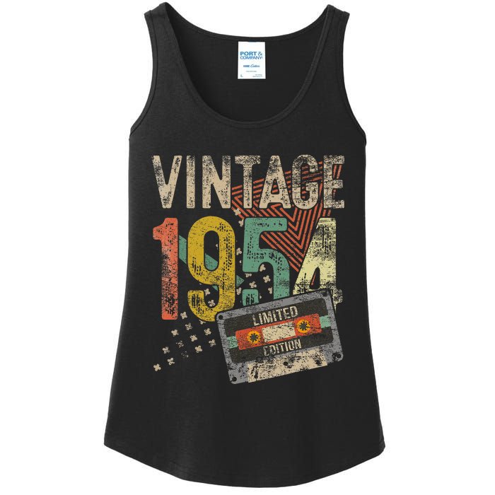 Vintage 1954 70th Birthday Gifts 70 Year Old Ladies Essential Tank