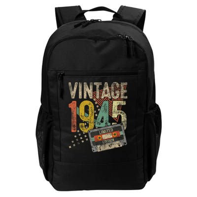 Vintage 1945 80th Birthday 80 Year Old Backpack