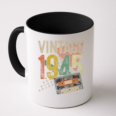 Vintage 1945 80th Birthday 80 Year Old Mug