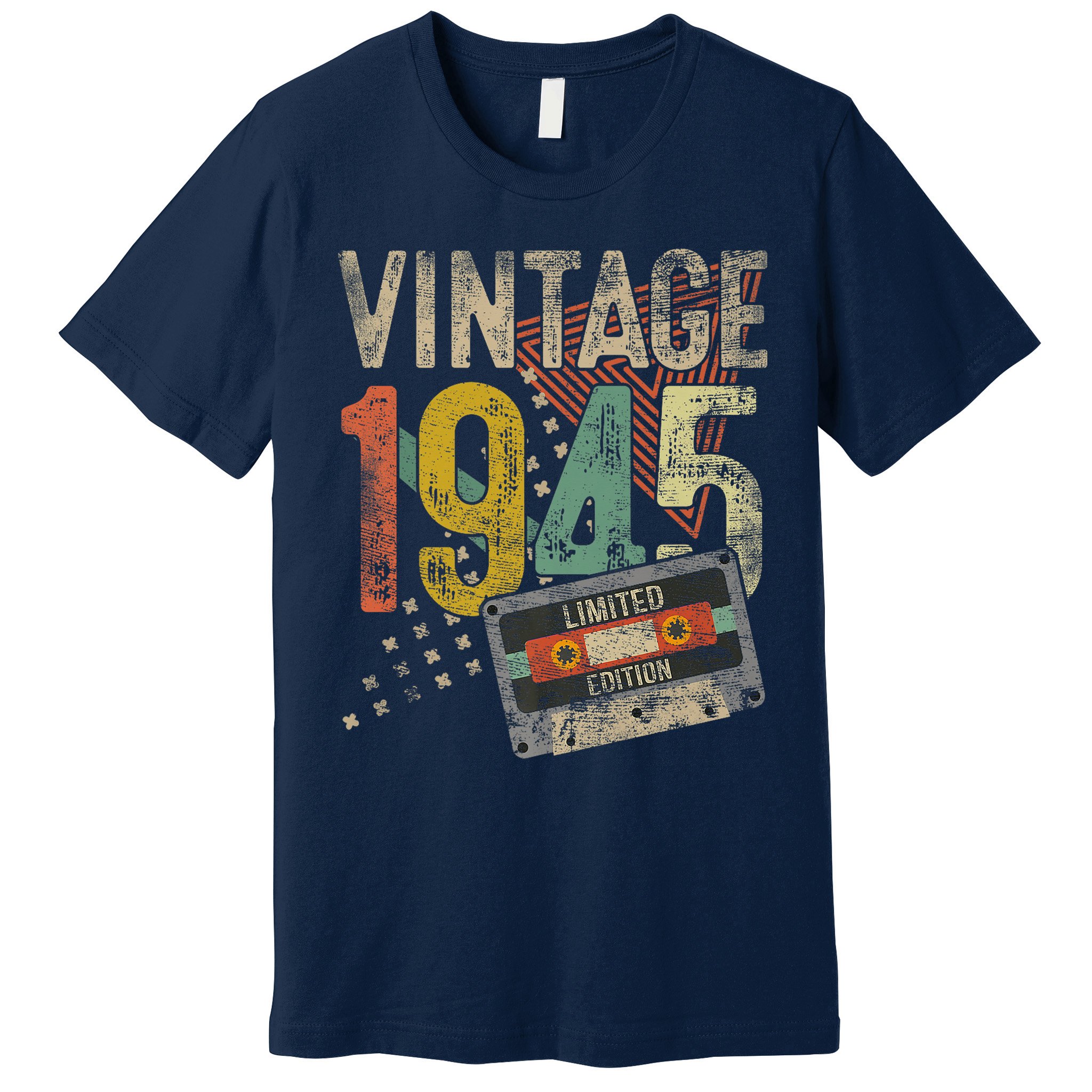 Vintage 1945 80th Birthday 80 Year Old Premium T-Shirt