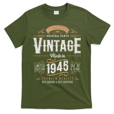 Vintage 1945 80th Birthday 80 Year Old T-Shirt