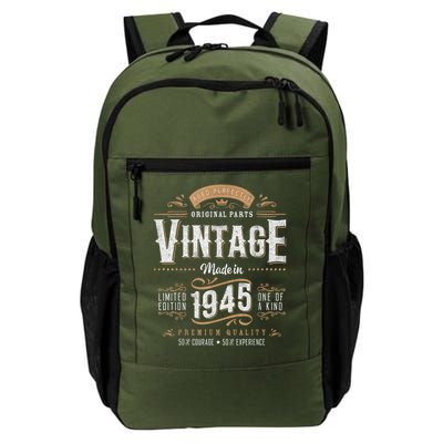 Vintage 1945 80th Birthday 80 Year Old Backpack