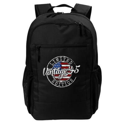 Vintage 1945 80th Birthday 80 Year Old Backpack