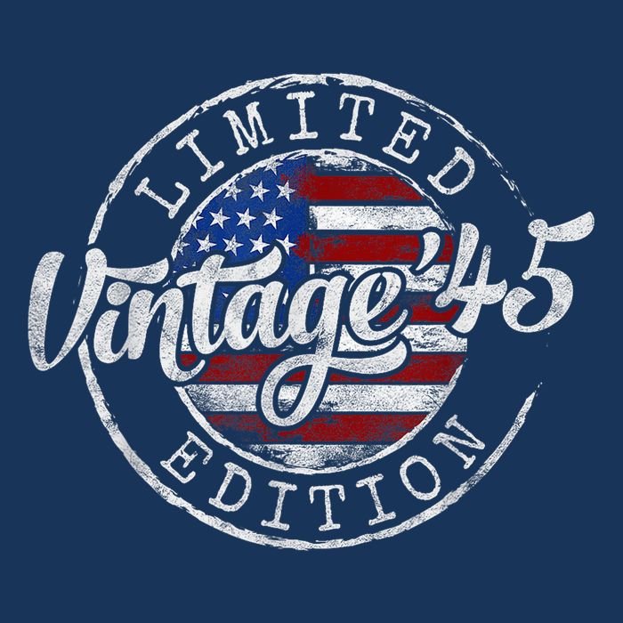 Vintage 1945 80th Birthday 80 Year Old Bucket Hat