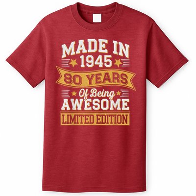 Vintage 1945 80th Birthday 80 Year Old T-Shirt