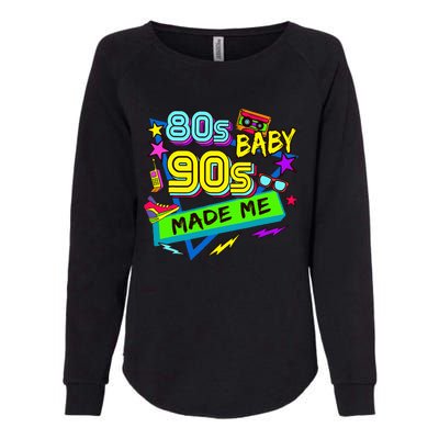 Vintage 1980s 80S Baby 1990s 90S Made Me Retro Nostalgia Womens California Wash Sweatshirt