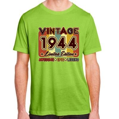 Vintage 1944 80th Birthday Limited Edition Awesome Epic Legend Adult ChromaSoft Performance T-Shirt