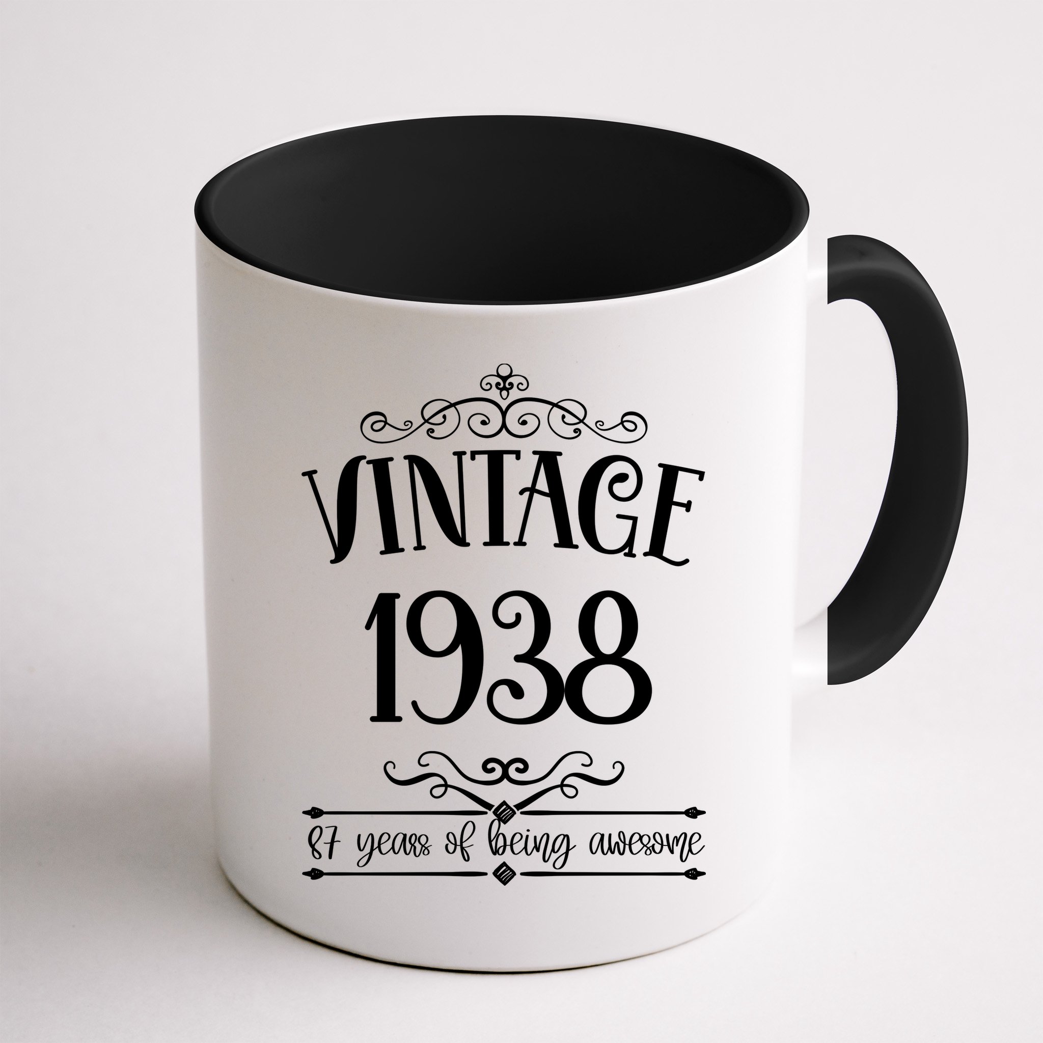 Vintage 1938 87 Years Of Being Awesome 87th Birthday Mug