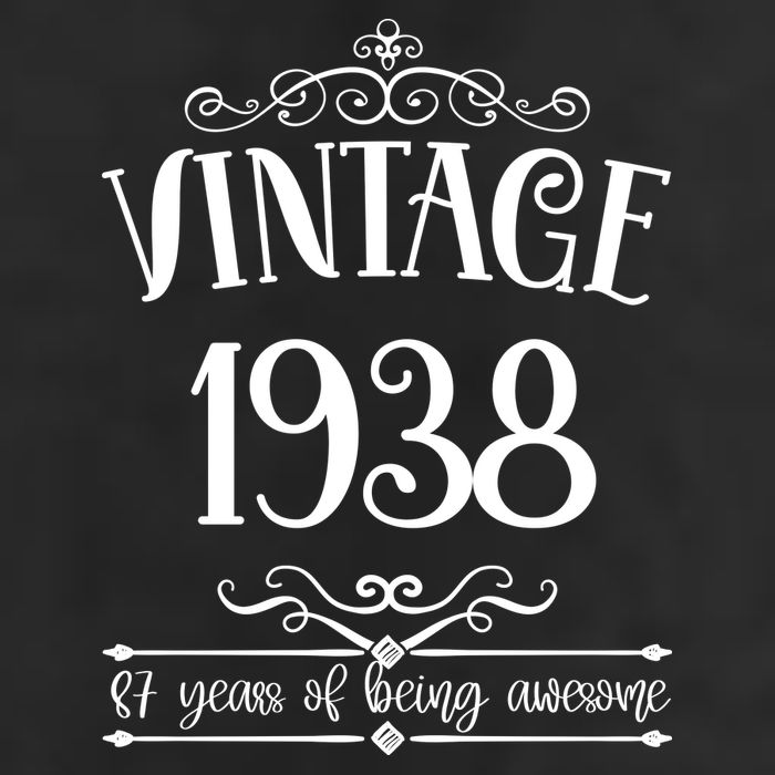 Vintage 1938 87 Years Of Being Awesome 87th Birthday Hat