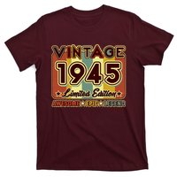 Vintage 1945 80th Birthday Limited Edition Awesome Epic Legend T-Shirt