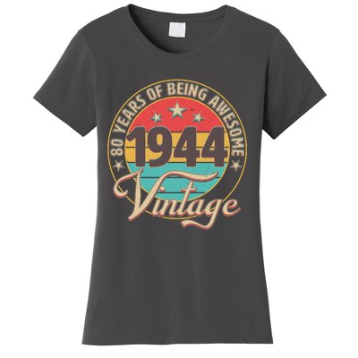 Vintage 1944 80 Years Of Being Awesome Women's T-Shirt