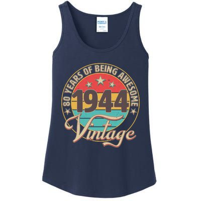 Vintage 1944 80 Years Of Being Awesome Ladies Essential Tank