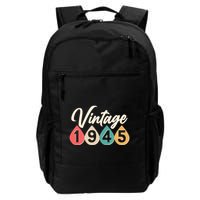 Vintage 1945 80th Birthday Retro Teardrop Design Backpack