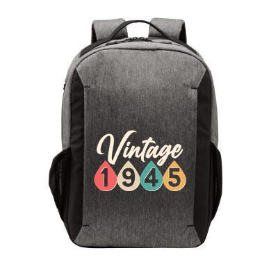 Vintage 1945 80th Birthday Retro Teardrop Design Vector Backpack