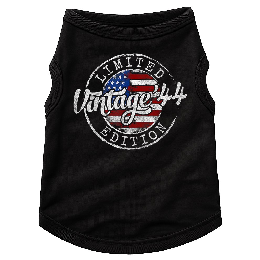 Vintage 1944 81st Birthday 81 Year Old Doggie Tank