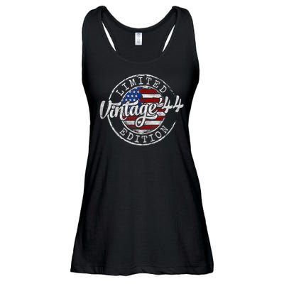 Vintage 1944 81st Birthday 81 Year Old Ladies Essential Flowy Tank