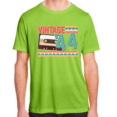 Vintage 1944 80th Birthday Cassette Tape Adult ChromaSoft Performance T-Shirt