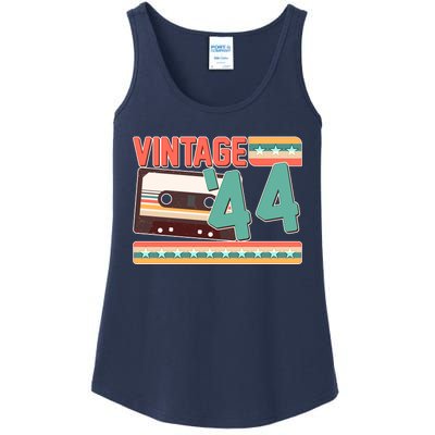 Vintage 1944 80th Birthday Cassette Tape Ladies Essential Tank