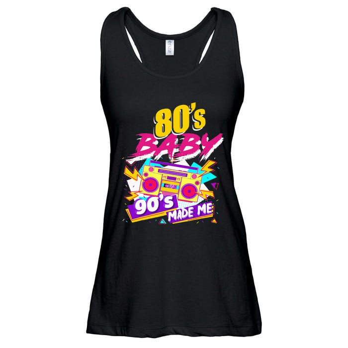 Vintage 1980s 80's Baby 90's Made Me Funny 80's Ladies Essential Flowy Tank