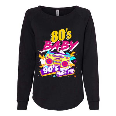 Vintage 1980s 80's Baby 90's Made Me Funny 80's Womens California Wash Sweatshirt