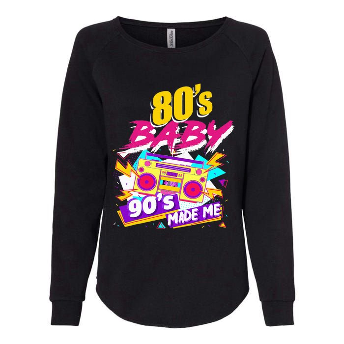 Vintage 1980s 80's Baby 90's Made Me Funny 80's Womens California Wash Sweatshirt