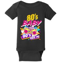 Vintage 1980s 80's Baby 90's Made Me Funny 80's Baby Bodysuit