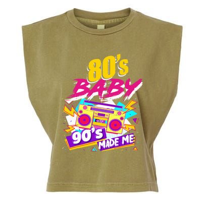 Vintage 1980s 80's Baby 90's Made Me Funny 80's Garment-Dyed Women's Muscle Tee