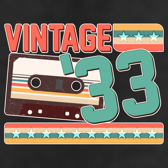 Vintage 1933 90th Birthday Cassette Tape Trucker Hat