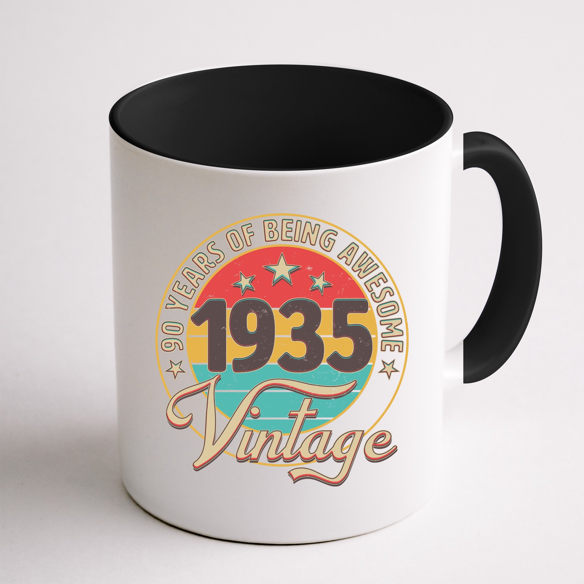 Vintage 1935 90 Years Of Being Awesome Mug