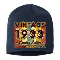 Vintage 1933 90th Birthday Limited Edition Awesome Epic Legend Sustainable Beanie